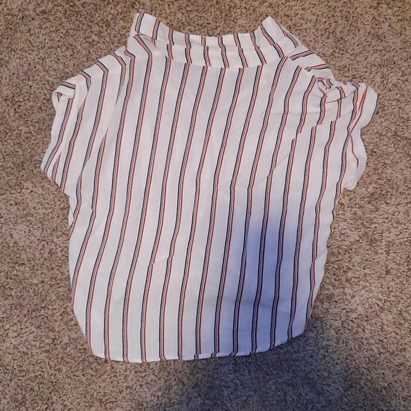 Red white and blue striped shirt - Picture 2 of 2